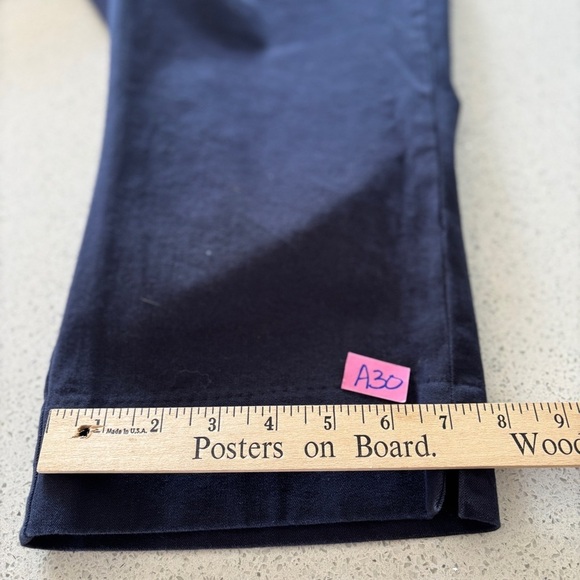 Lane Bryant The Allie Capri Pants Womens Plus Size 16 Navy Blue Classic Stretch - Picture 7 of 16